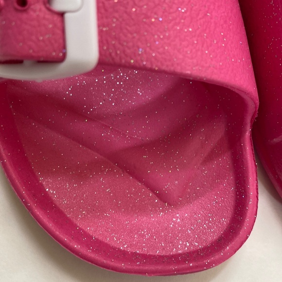 NWT Capellini New York Slip-on Girl’s Pink Glitter Sandals - Size 12/13 - Picture 4 of 4